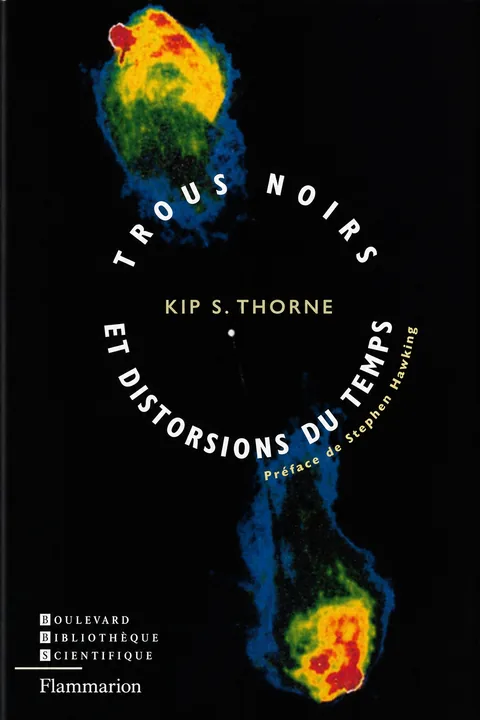 Couverture de Trous noirs et distorsions du temps de Kip Thorne.